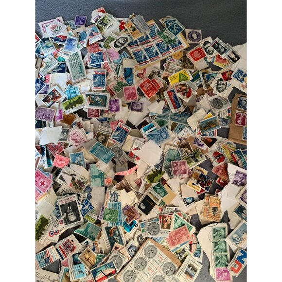 Vintage Postage Stamp Collection - Picture 3 of 15